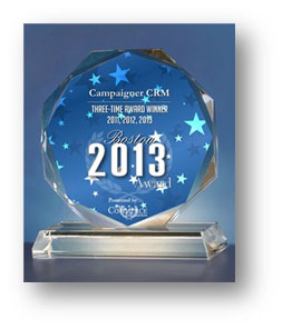 2013 Boston Award in the Cloud Software & Services category by the U.S. Commerce Association (USCA)