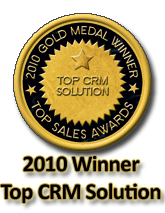 2010 Top CRM Solution Gold Winner